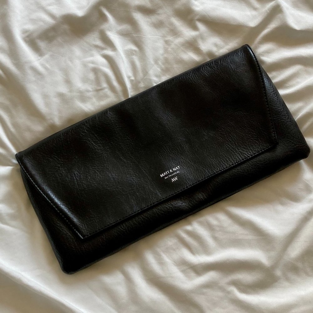 Vegan Leather Clutch/Crossbody bag MATT&NAT